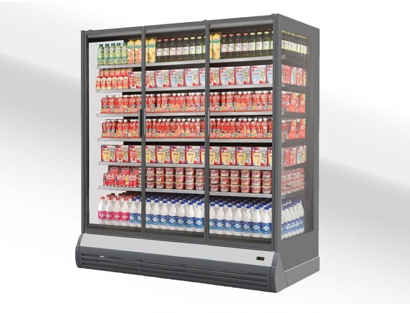 New GranVista Integral Waterloop chilled vertical cabinet from Epta