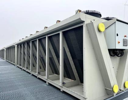 Kelvion customized coolers support data center sustainability goals operated by Mainova WebHouse