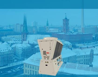 Clivet presented new air cooled reversible heat pump THUNDER