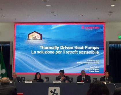 Ariston's Green Technology Development with the New Thermally Driven Heat Pump