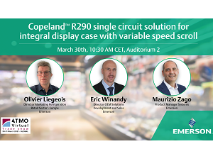 LIVE webinar: Copeland R290 Single Circuit Solution for Integral Display Case with Variable Speed Scroll
