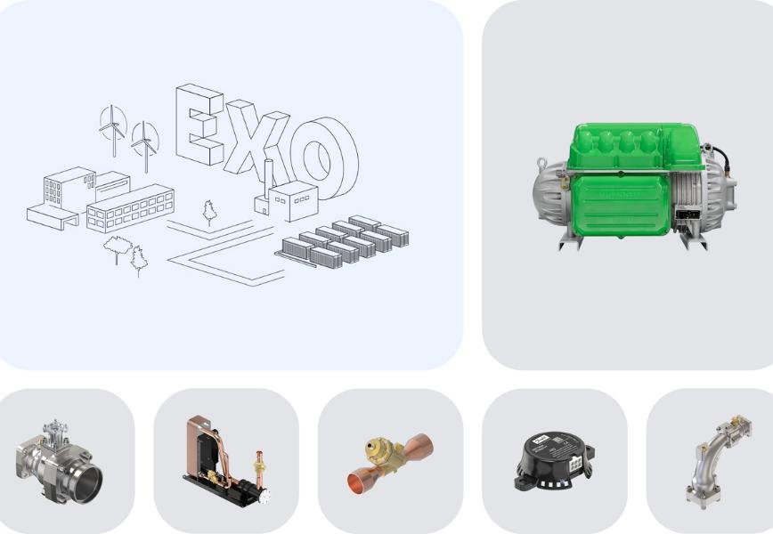 Danfoss espande l’ecosistema EXO oil-free con il raffreddamento attivo