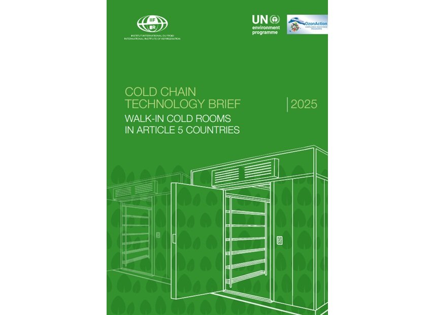 UNEP and IIR outline walk-in cold room options for Article 5 countries