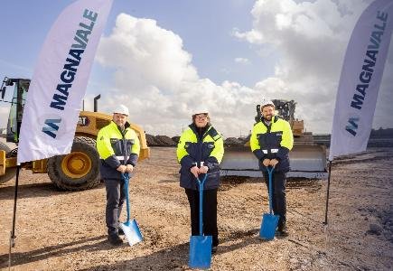 Magnavale begins construction on automated cold store in Southwest UK