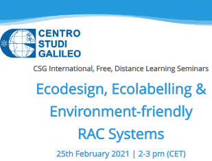 New Webinar: Ecodesign, Ecolabelling & Environment-friendly RAC Systems