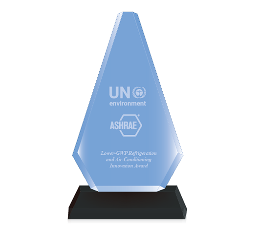 ASHRAE UNEP Invite Lower GWP Innovation Award Entries