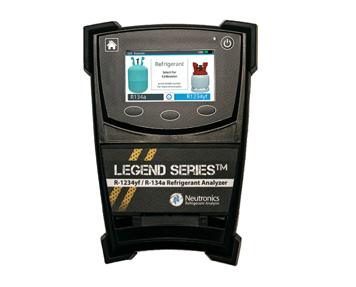 Neutronics Legend Series Refrigerant Analyzer Meets SAE Standards