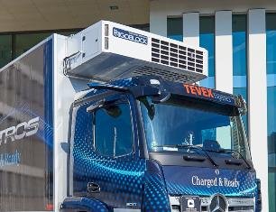 Frigoblock Collaborates with Mercedes-Benz to Refrigerate the First Battery-Powered eActros Trucks