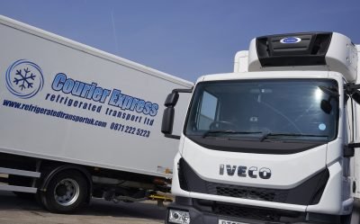 Express Refrigerated Transport has updated its fleet with two high performance Carrier Transicold Supra 850 MT