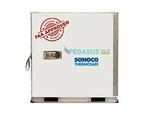 Sonoco ThermoSafe’s New Pegasus ULD Receives FAA Approval