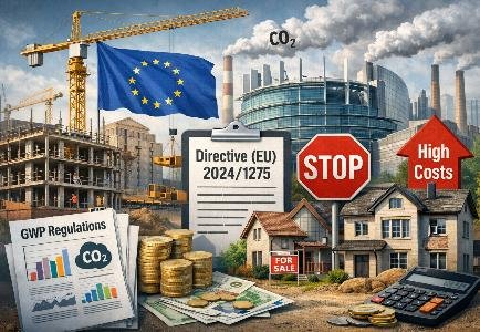 Il Gruppo PfE si muove per bloccare le norme UE sul GWP del ciclo di vita degli edifici