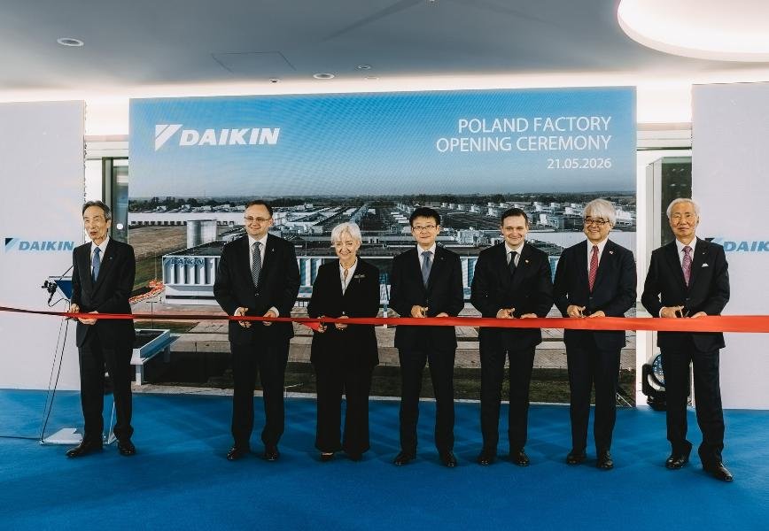 Daikin apre un sito produttivo di pompe di calore in Polonia