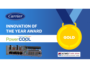 Carrier’s PowerCO2OL system has won the Year award at the ATMO Natural Refrigerants