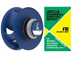 ZAbluefin certified for new AMCA fan energy index