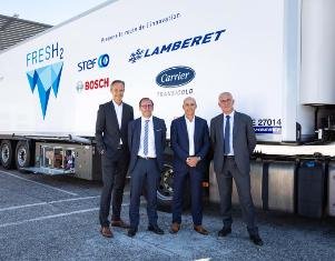 FresH2 Hydrogen Fuel Cell Refrigerated Transport Project Enters Road Testing Phase