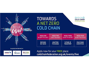 Star Refrigeration is one of the main sponsors of the Cold Chain Live