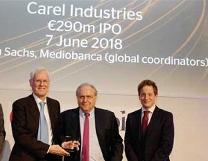 CAREL awarded “Deal of the year in Italy” by GlobalCapital