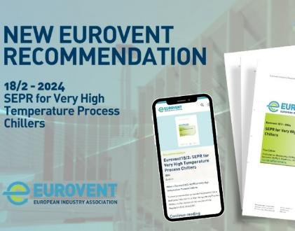 Eurovent has published a new Recommendation for Very High Temperature Process Chillers