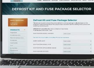 KeepRite Online tool for Commercial Refrigeration Selection