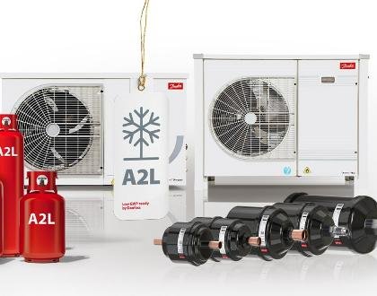 Danfoss extends the cooling capacity range of its Optyma A2L condensing units