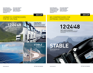 New DC Voltage Compressors Catalog and Quick Reference Brochure Available for Download