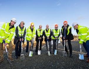 NewCold and B-Built Break Ground for Automated Coldstore in France
