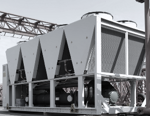 Lightstream Screw II chiller from Kaltra delivered to the customer in Latvia
