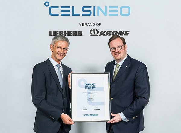 Krone and Liebherr cooperate successfully in the development of refrigeration units for trailers
