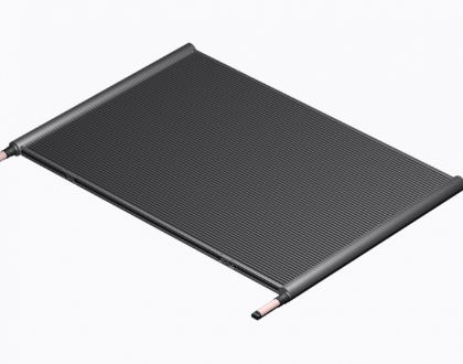 Hydrophilic topcoat for microchannel for Kaltra heat exchangers