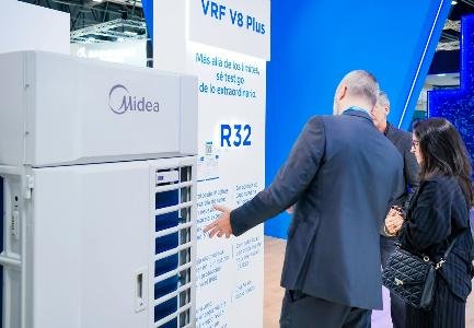 Midea showcases new HVAC products at C&R 2025