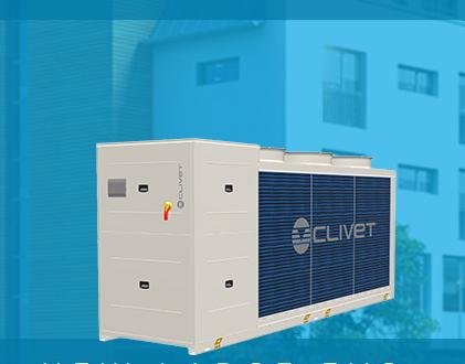 Clivet presented new reversible air-cooled heat pump