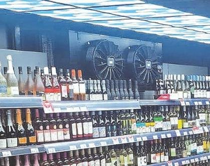 J & E Hall completed a beer cave fit out for Premier Stores