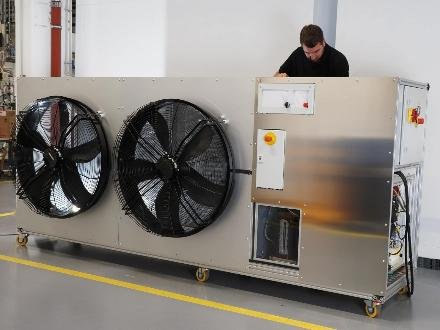 Efficient Propane Heat Pump Replaces Gas and Oil Heating Systems in Apartment Buildings