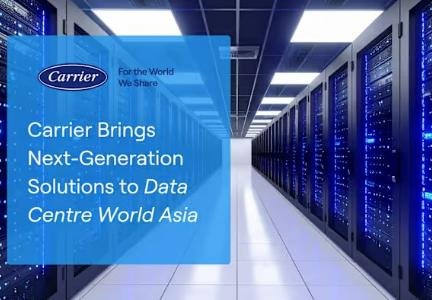 Carrier to Present QuantumLeap Cooling Platform at Data Centre World Asia