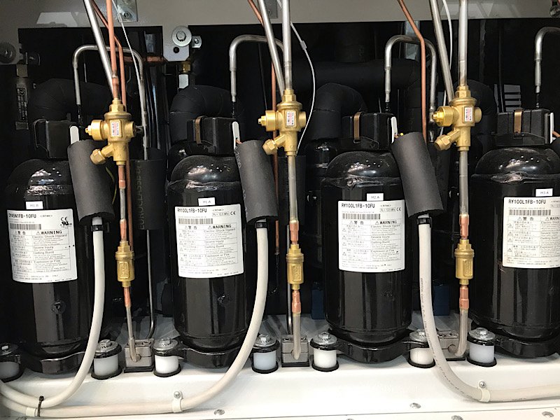 Scroll refrigeration compressors