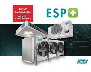 ESP+ Now Available On Most Evaporators KeepRite Refrigeration