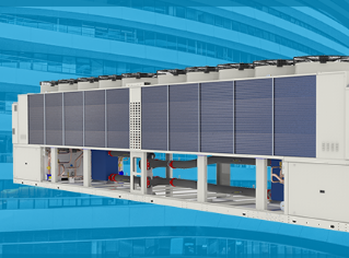 Extended capacity range of Clivet’s Spinchiller4 series
