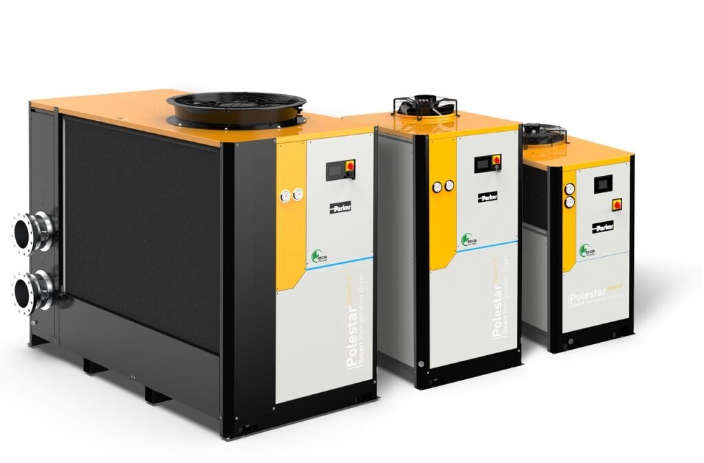 Parker introduces new low GWP refrigeration dryer series for effective removal of water vapour from compressed air