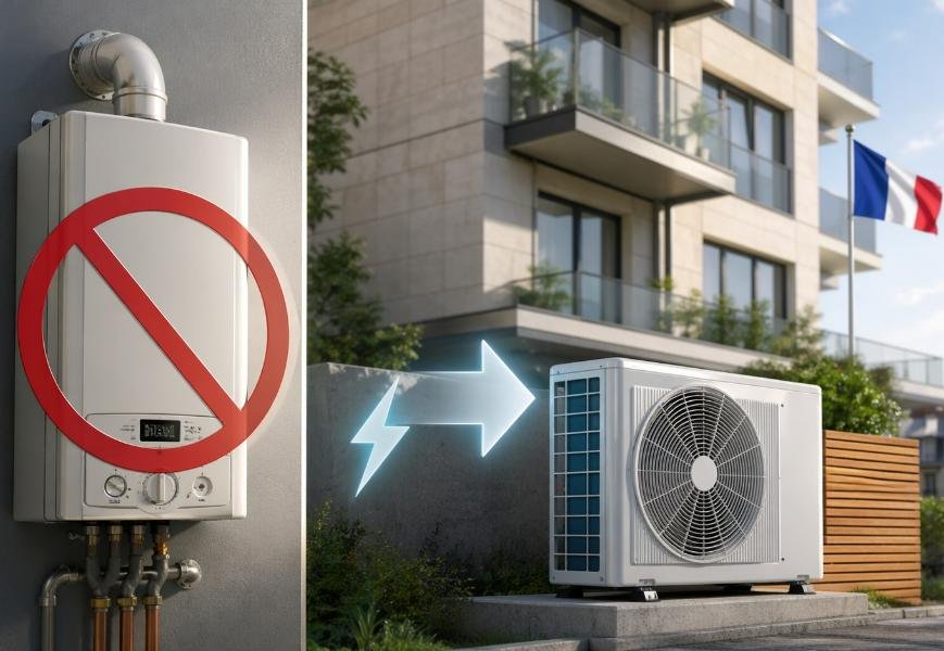 France bans gas boilers in new buildings from 2027