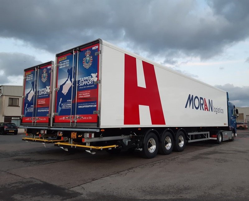Gray & Adams deliver to Moran Logistics