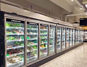 Energy-efficient refrigeration solutions in S-Market in Palokka, Finland