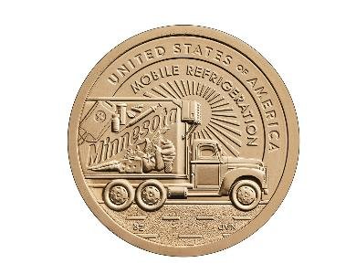 U.S. Mint unveils 2026 coin design honoring mobile refrigeration in Minnesota