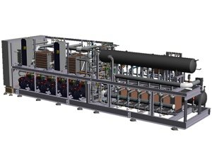 The PowerCO2OL system installation at the SNØ arena
