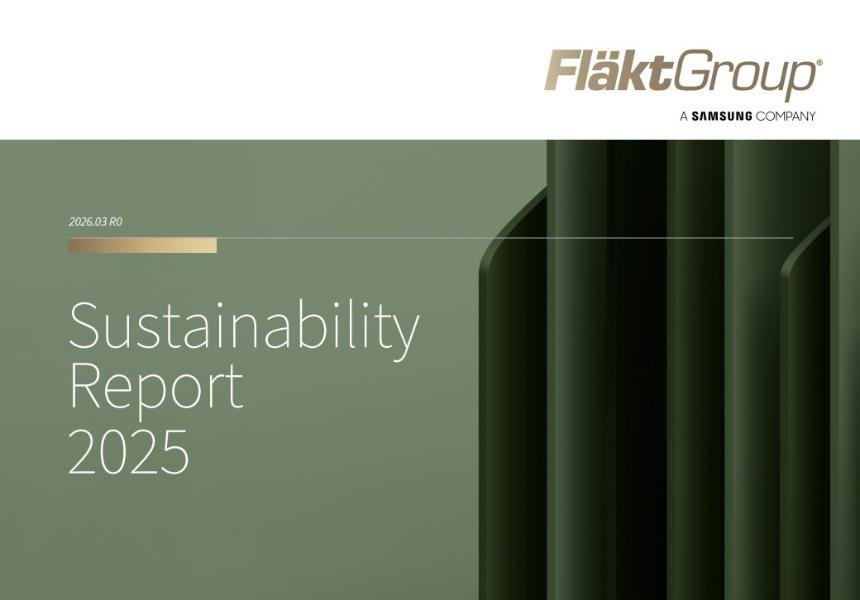 FläktGroup releases 2025 sustainability report