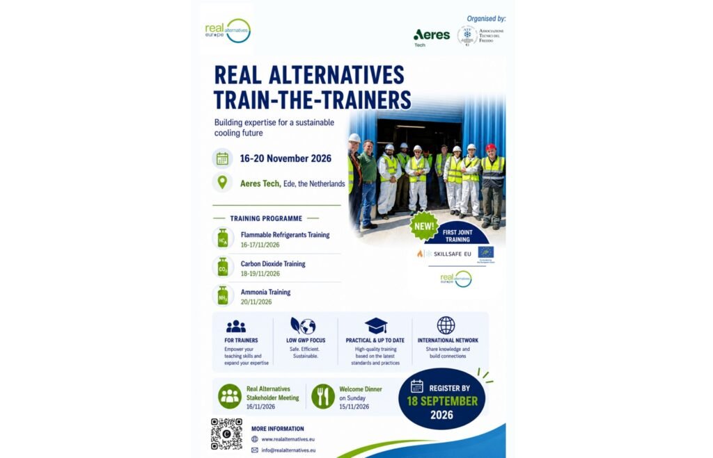 Real Alternatives Brings Advanced Refrigerant Training to Netherlands