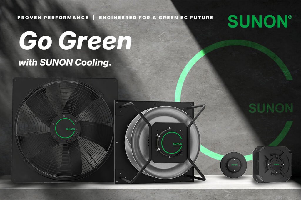 SUNON launches ErP 2026-ready Green EC fan series