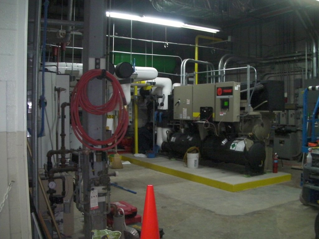 Centennial Arena Mech. Room