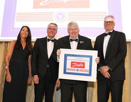 Danfoss Wins AmCham’s 2024 Transatlantic Company of the Year Award