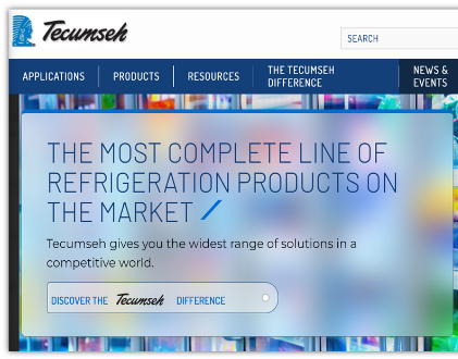 Tecumseh Launches New and Improved Website