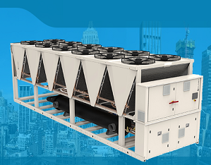 Clivet presented the new air cooled liquid chiller for outdoor installation